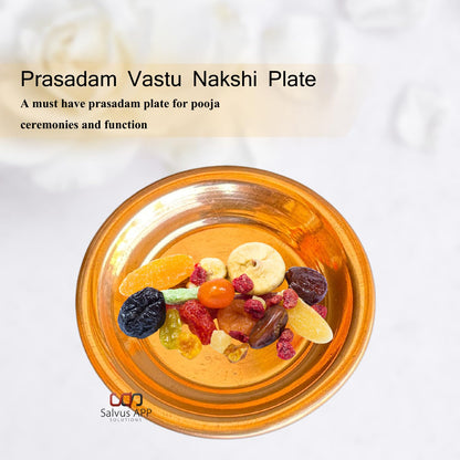 Copper Plate for Pooja (Multiple Sizes)