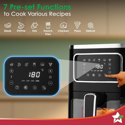 Wonderchef Platinum Plus Digital Air Fryer | 5L