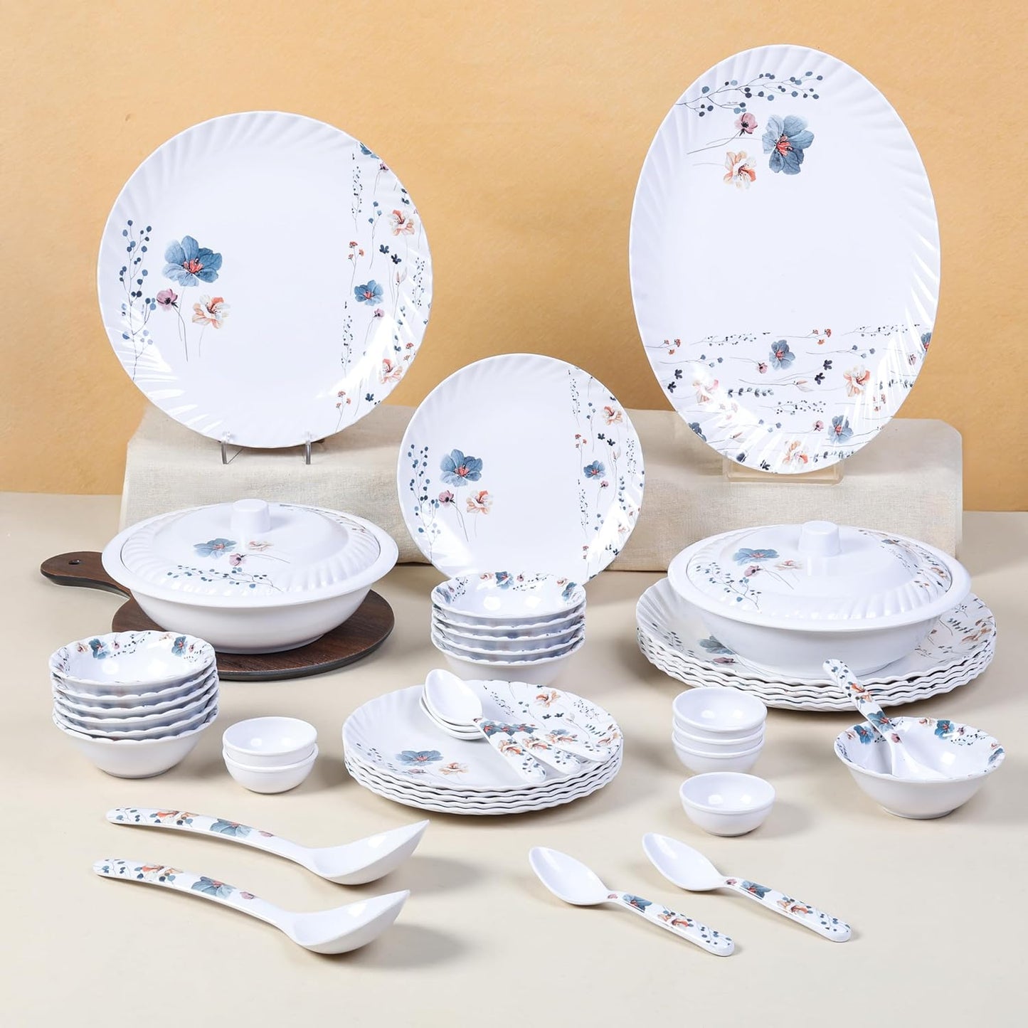 Melamine 43 pcs Dinner Set