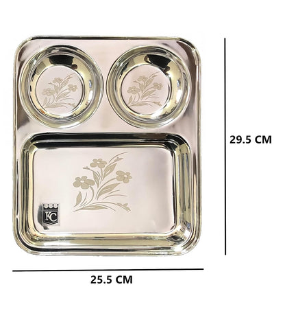 Stainless Steel Laser Partition Plate 3 in1