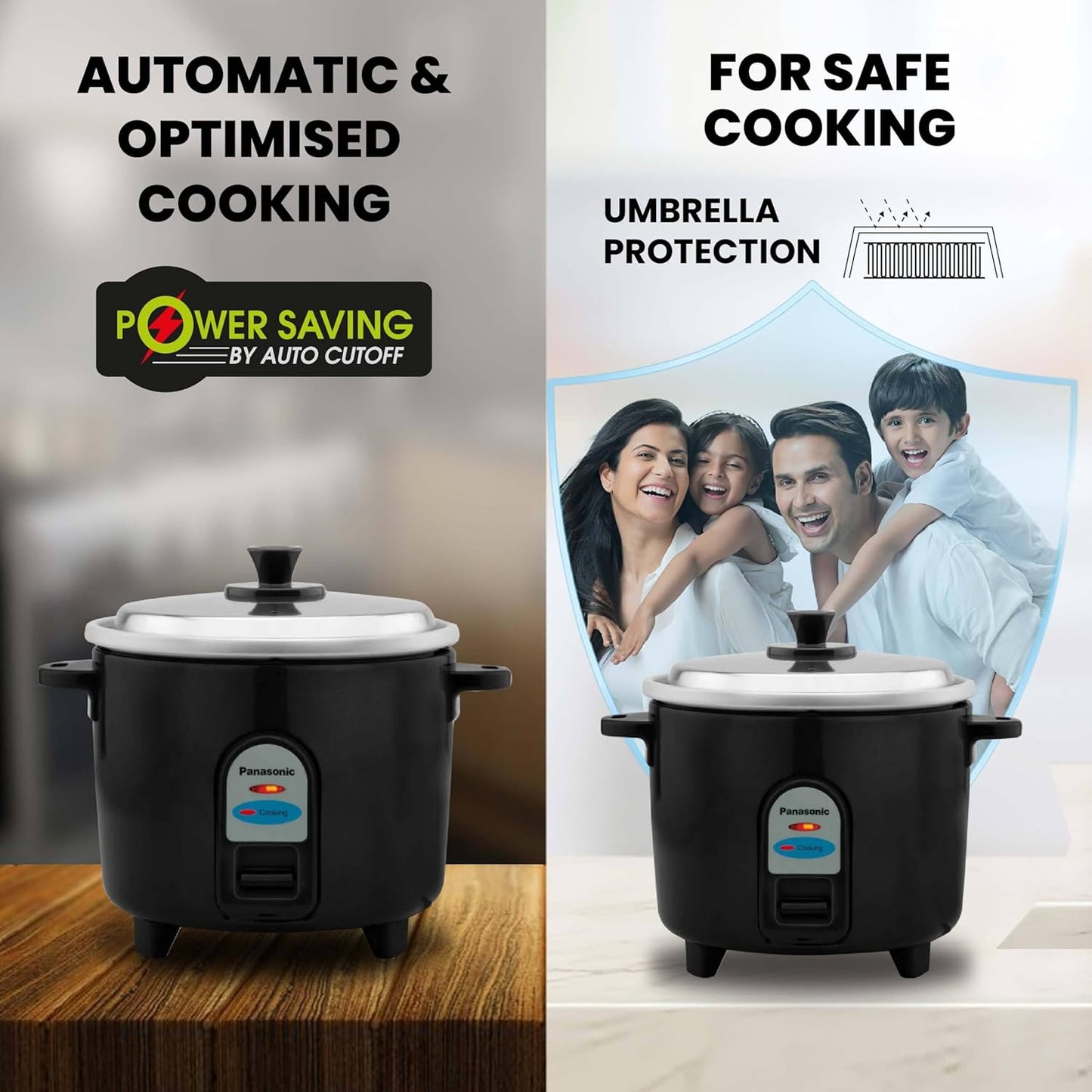Panasonic SR-WA10(E) 450W Automatic Electric Rice Cooker 1 Litre