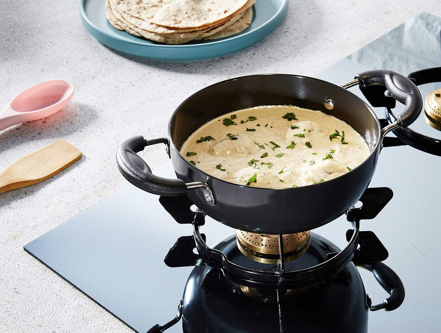 Hard Anodised Kadai (All Sizes)