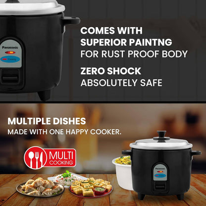 Panasonic SR-WA10(E) 450W Automatic Electric Rice Cooker 1 Litre
