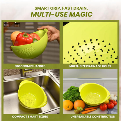 Food Strainer Plastic Colander