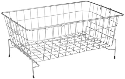 Stainless Steel Dish Drainer Tokra with Drain Tray + Cutlery Stand