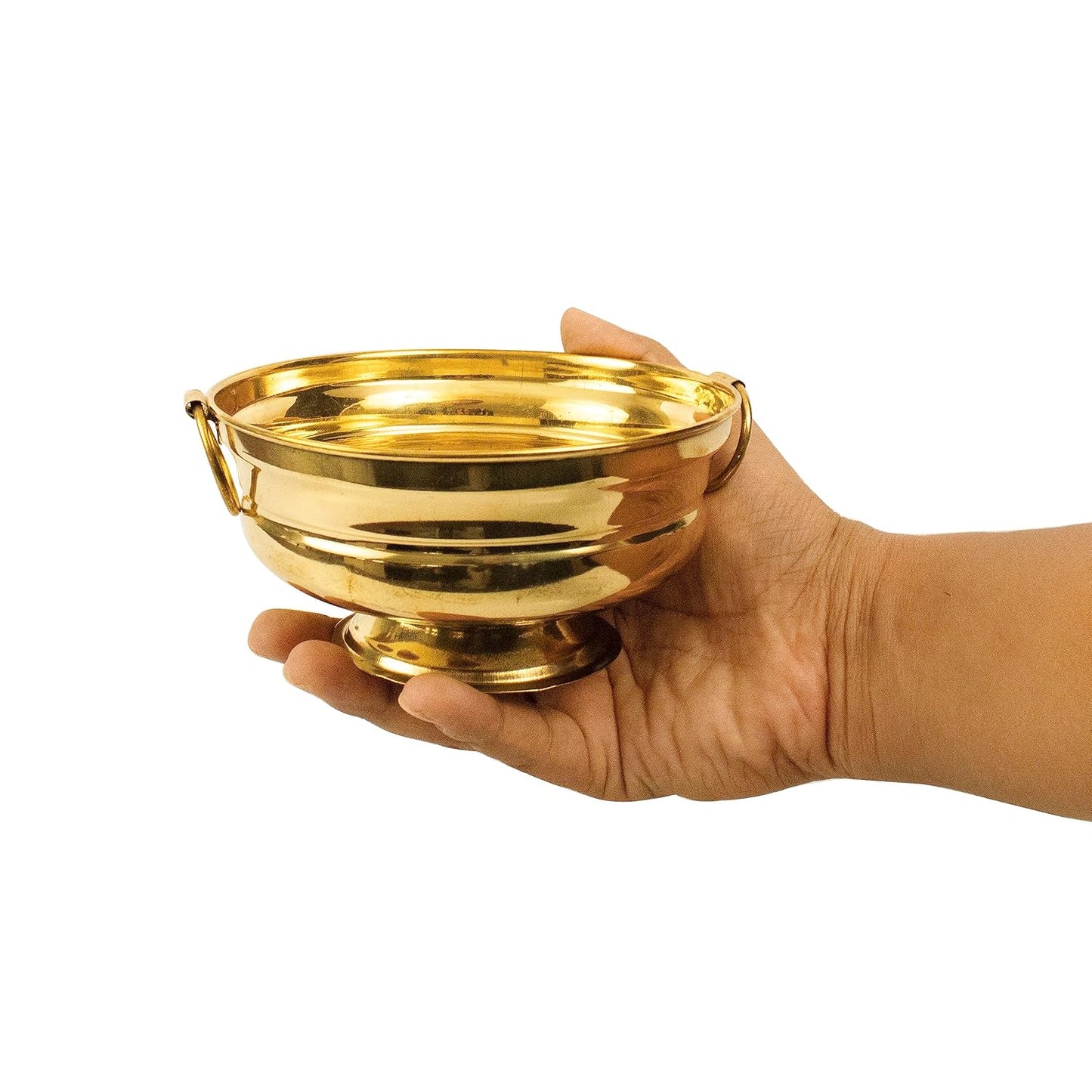 Brass Urli handy Bowl with Handles
