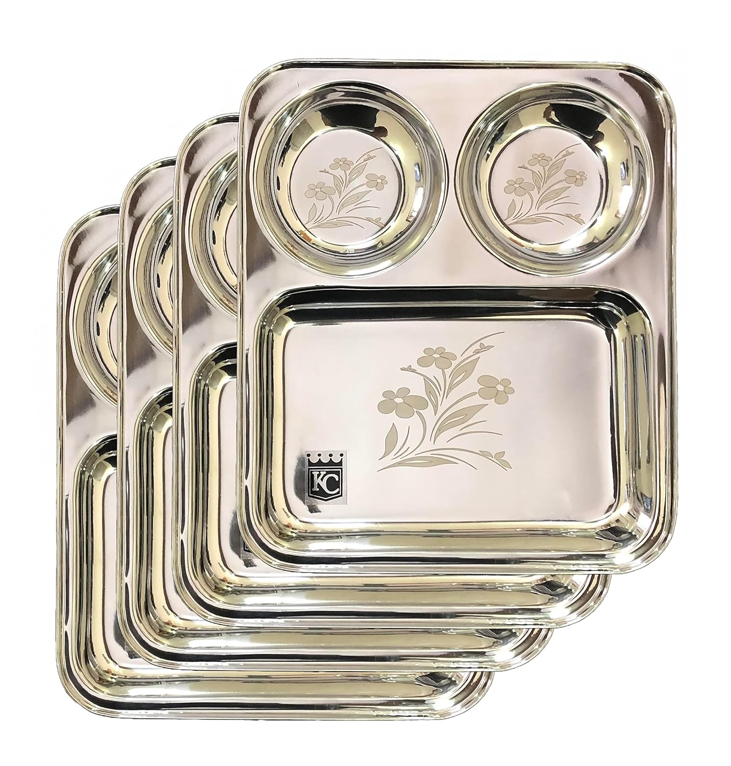 Stainless Steel Laser Partition Plate 3 in1