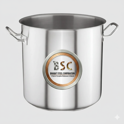 Commercial Stainless Steel Full Height Stock Pot Premium Cookware