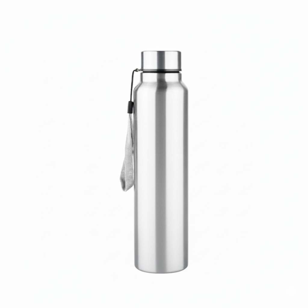 Steel Bottle Straight-Rassi (Non-Insulated)