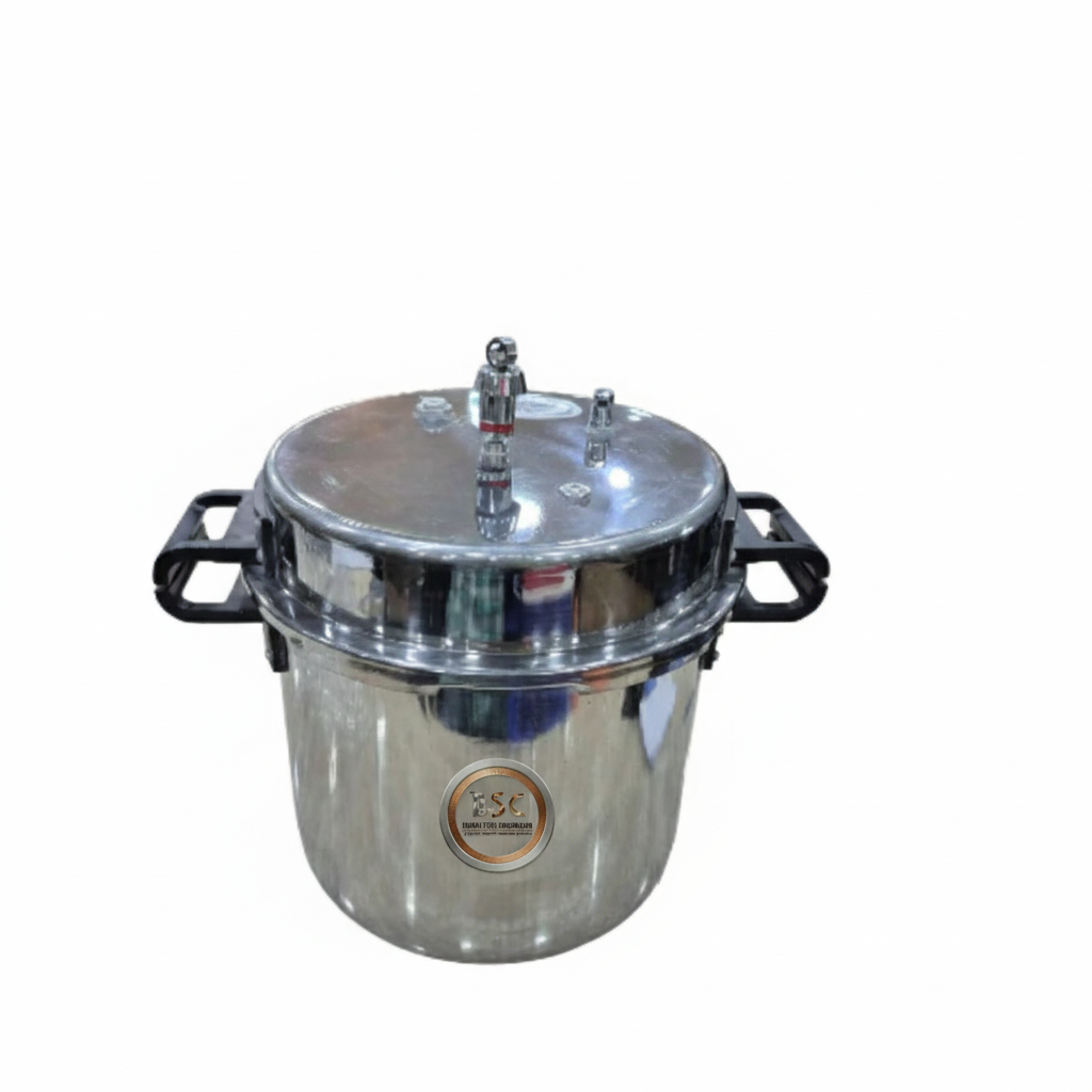 Commercial  Heavy Duty Aluminium Outer Lid Pressure Cooker (All Sizes)