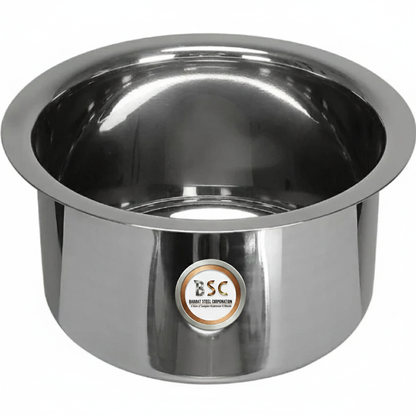Stainless Steel Heavy Guage Tope with lid (All Sizes)
