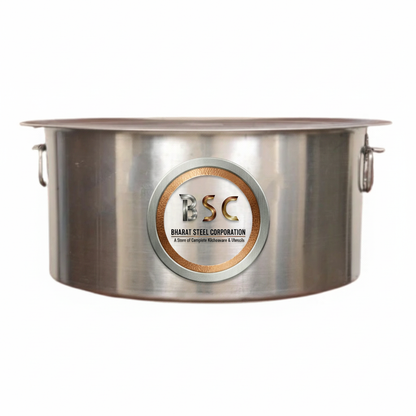Commercial Stainless Steel Round Vessel or Tope (All Sizes)