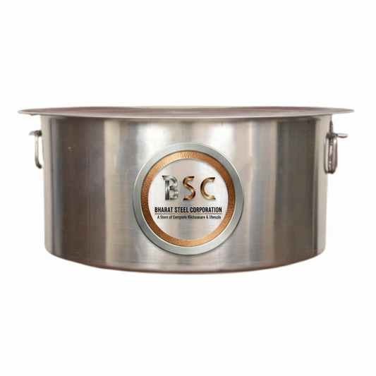 Commercial Stainless Steel Round Vessel or Tope (All Sizes)