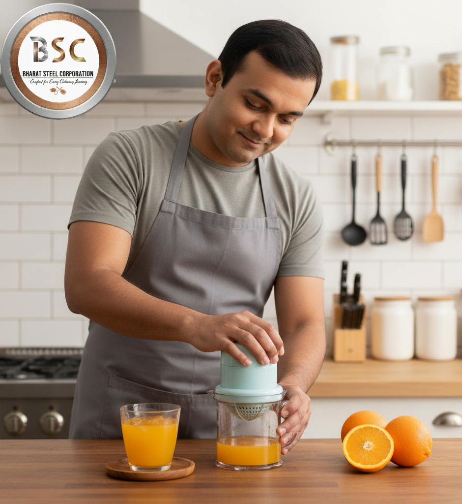 Multipurpose Plastic Manual Juicer Squeezer Mini Hand Press