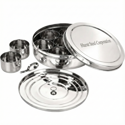 Stainless Steel Spice Box Masala Dabba