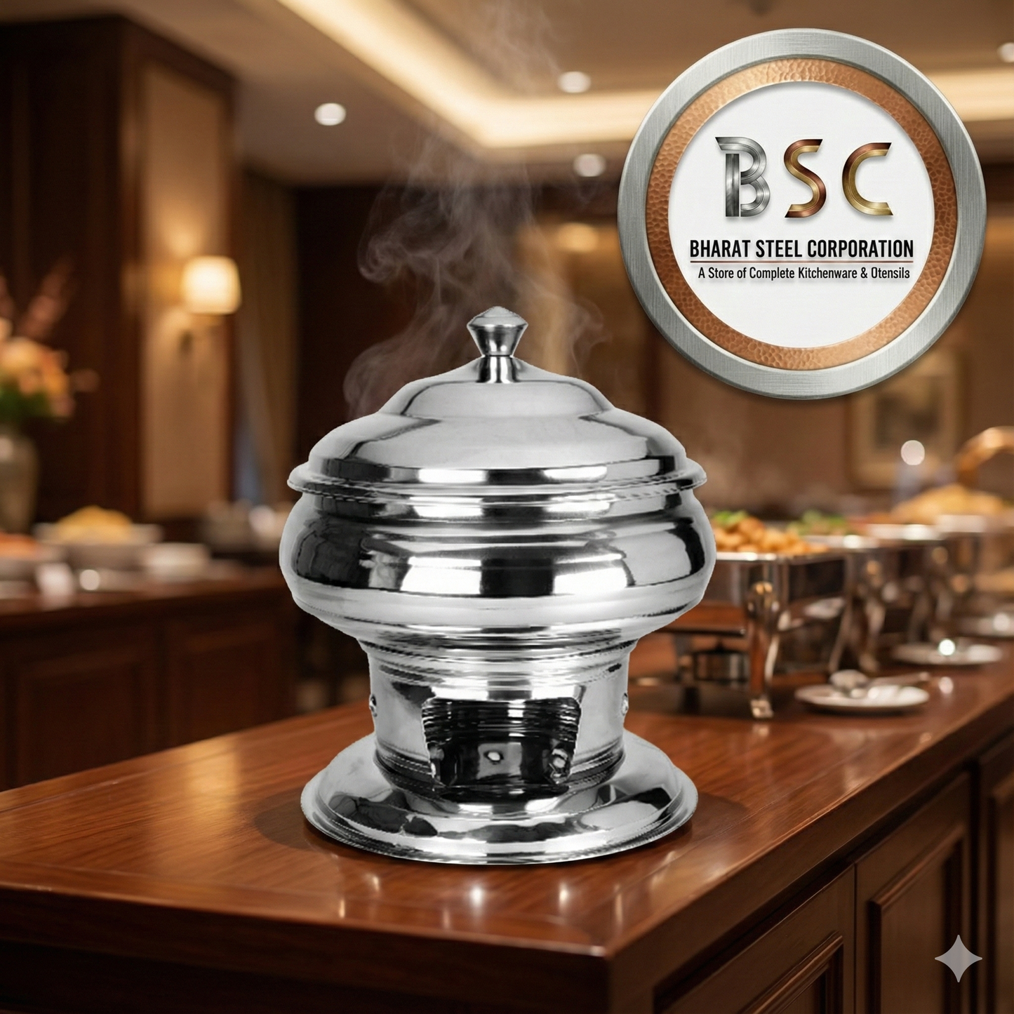 Prakash Chafing Dish - Rim Zim (5 litres)