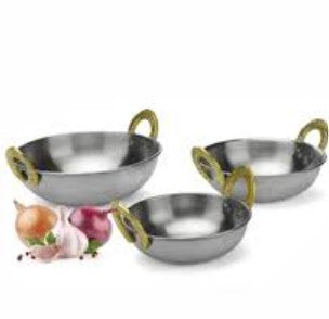 SS Curry Serving Kadai