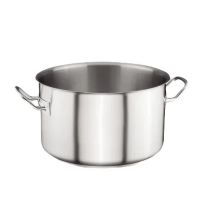 Commercial Stainless Steel Quarter Height Stock Pot Premium Cookware