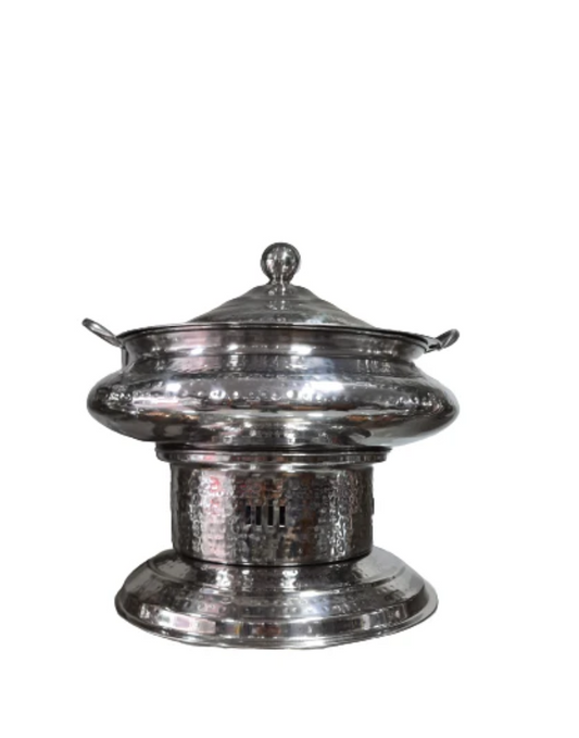 Stainless Steel Hammered Chafing Dish