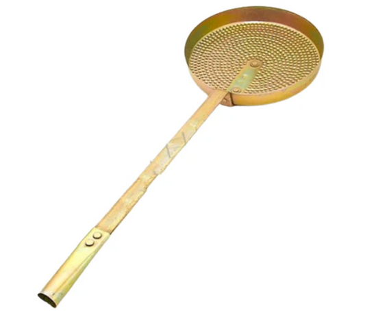 Laddoo Jhara 9" Plate, Iron, Heavy Duty