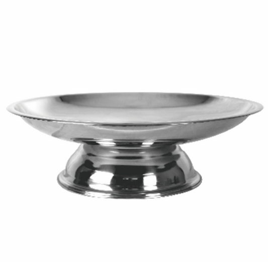Stainless Steel Shallow Punch Bowl for Serving Salads / Sweets