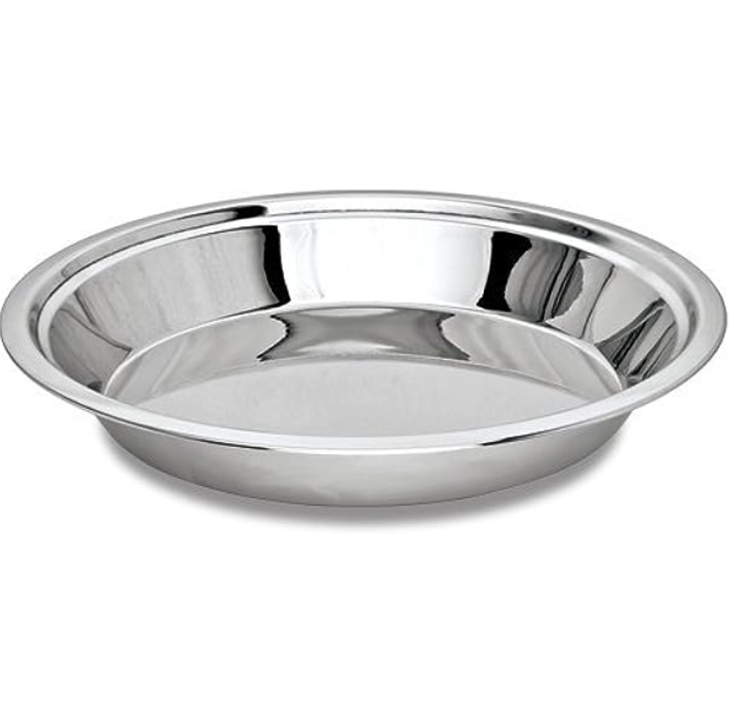 Heavy Gauge Stainless Steel Round Tray or Parat