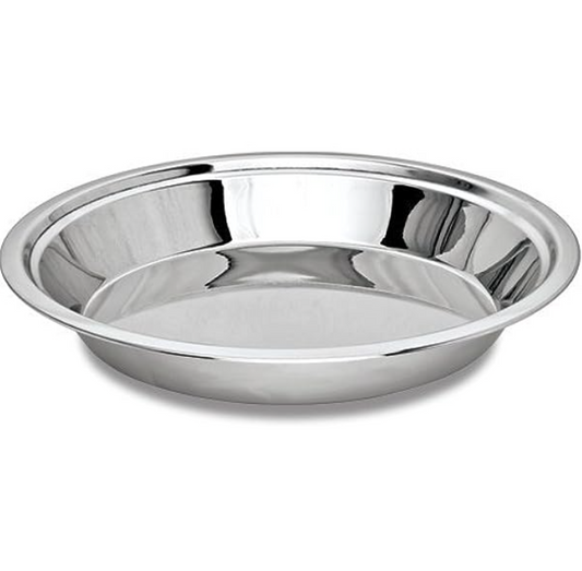 Heavy Gauge Stainless Steel Round Tray or Parat