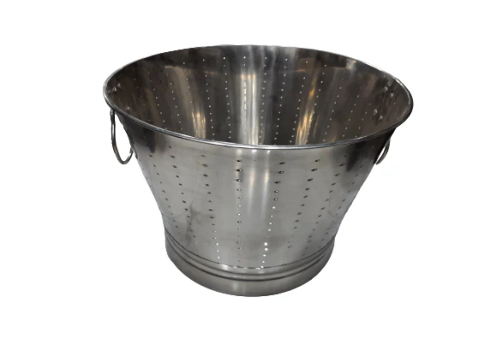 Commercial Heavy Duty Stainless Steel Rice Strainer or Hole Tub (All Sizes)