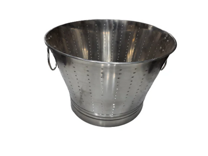 Commercial Heavy Duty Stainless Steel Rice Strainer or Hole Tub (All Sizes)