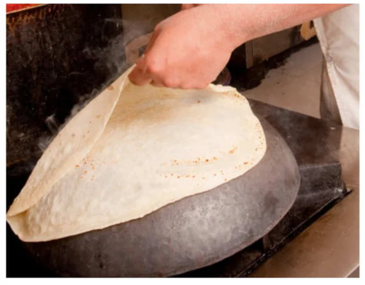 Iron Rumali Roti Tawa, Round