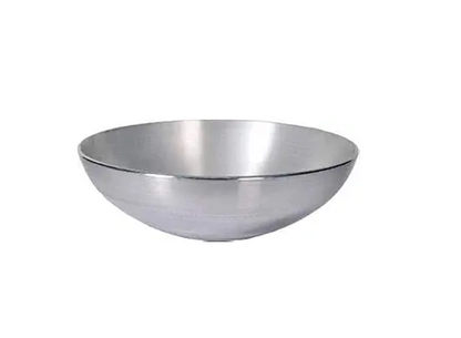 Aluminium Silver Kadai Without Handle for Cooking