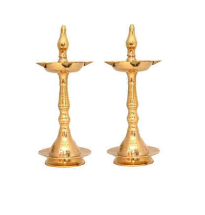 Brass Kerla Diya Samai Deep (All Sizes)