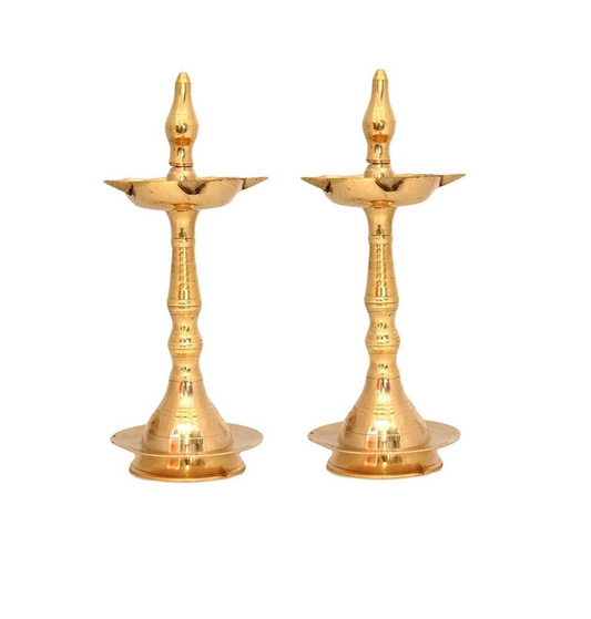 Brass Kerla Diya Samai Deep (All Sizes)