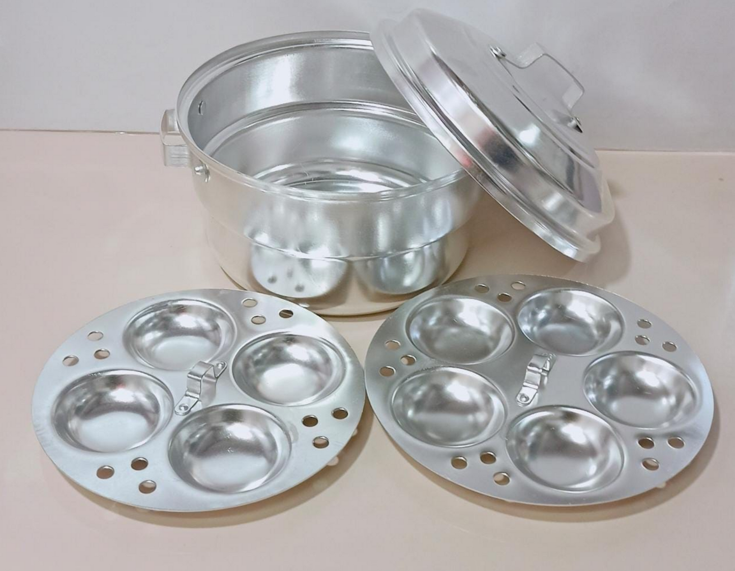 Aluminium Anodized Idly Cooker (5 Sizes)