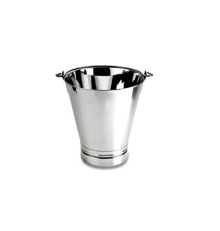 Stainless Steel Bucket (Multiple Sizes)