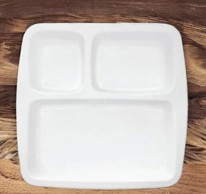 White Partition Plate (All SIzes)