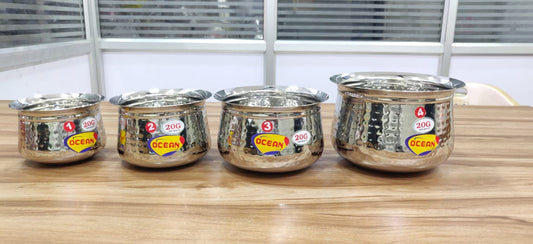 Stainless Steel Handi Cookware & Serving Set